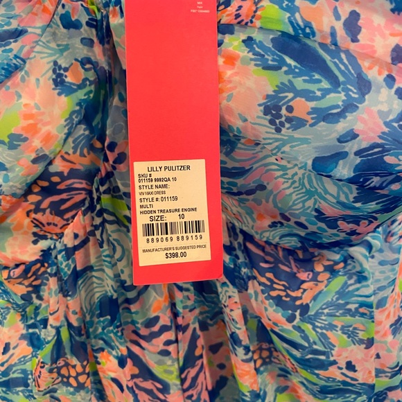 🔥Gorgeous Lilly Pulitzer Viv Maxi Dress - NWT!!!!! - Picture 2 of 4